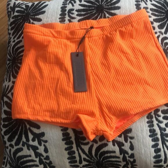 TRIANGL BATHING SUIT SHORTS 🍊 ORANGE NEW WITH TAG - Picture 5 of 6
